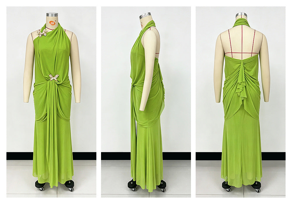 Women's Off-Shoulder Butterfly Bodycon Dress