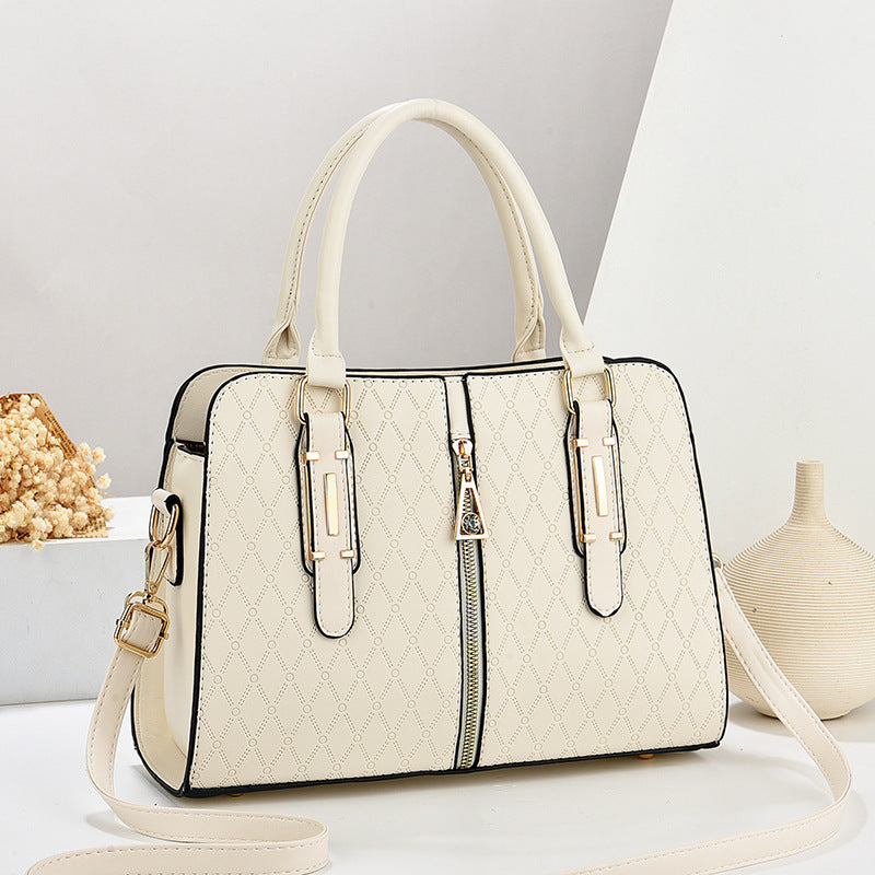 Diamond Embossed Handbag