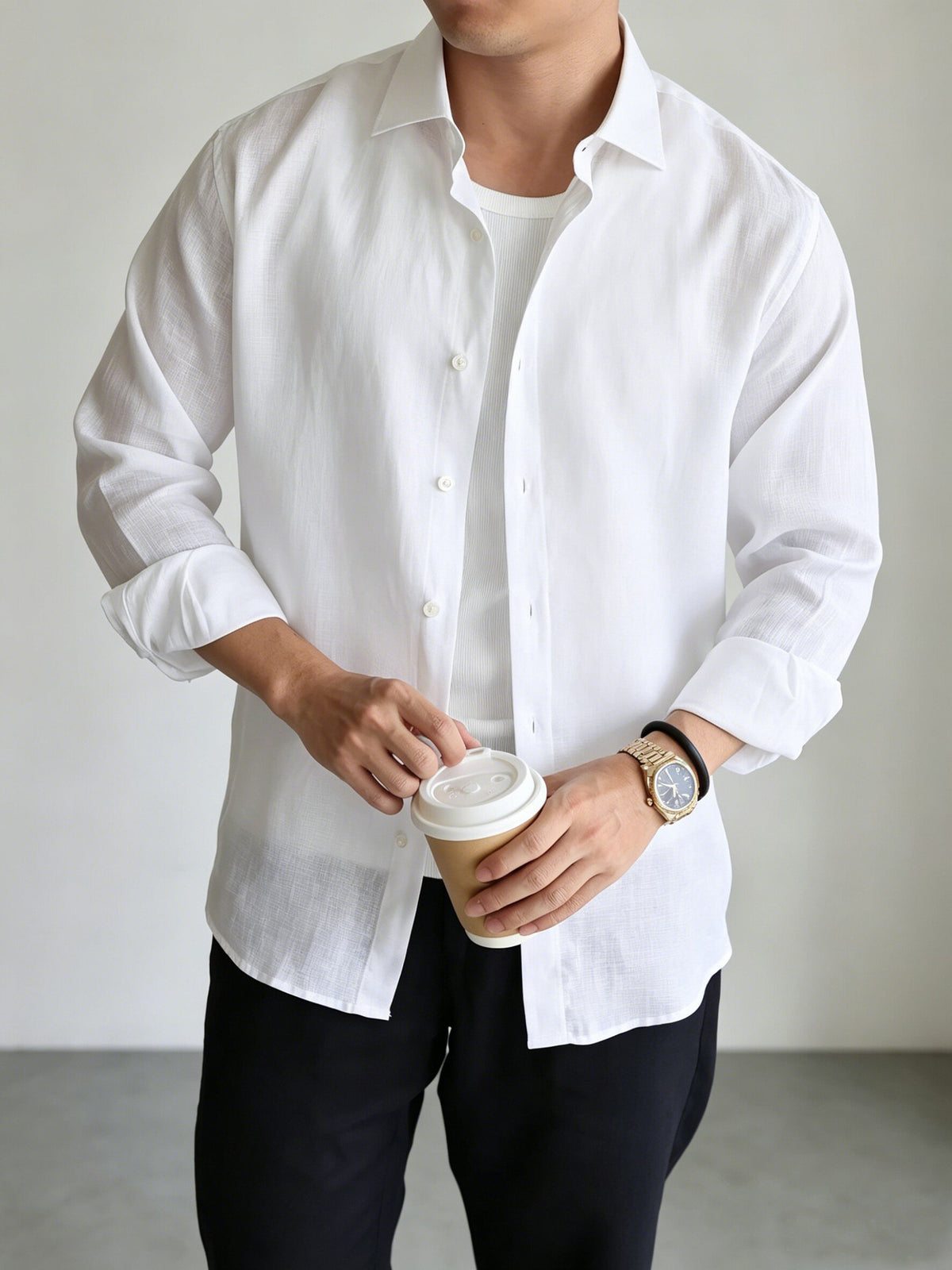 Men's Italian Linen Shirt