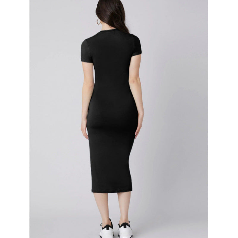 Body Contour Knitted Dress
