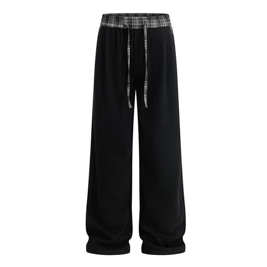Loose Fit Wide Leg Casual Pants