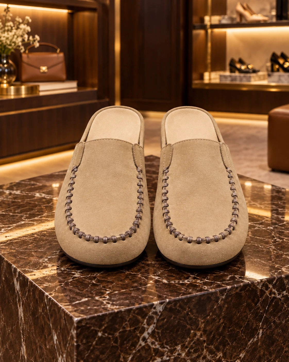 Casual Suede Slippers for Women