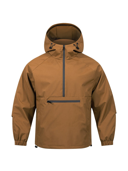 Men's Hooded Zip-Front Jacket