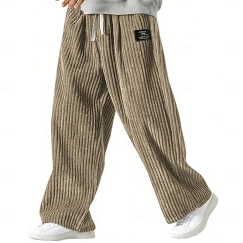 Men's Corduroy Drawstring Pants