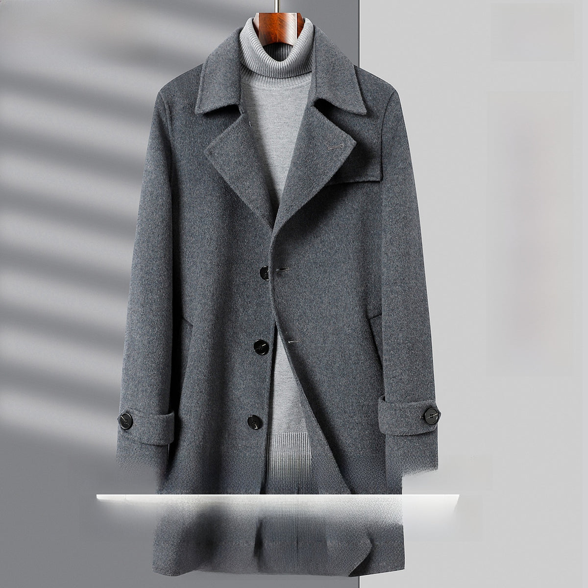Double-Faced Wool Coat