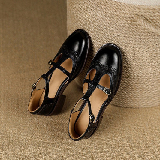 Women's Retro Mary Jane Loafers
