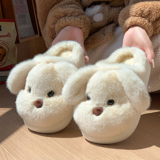 Cartoon Plush House Slippers