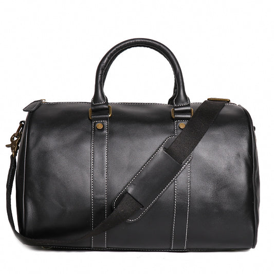 Genuine Leather Retro Satchel Crossbody Bag