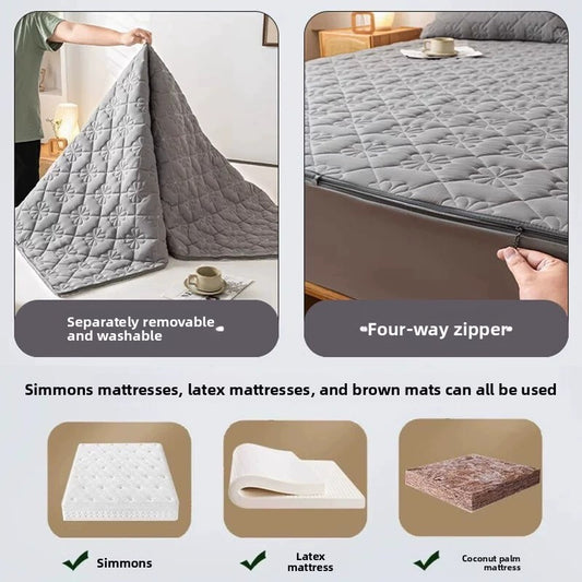 Six-Sided Waterproof Fitted Mattress Cover