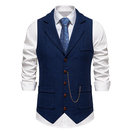 Men's Slim Fit Vintage Vest