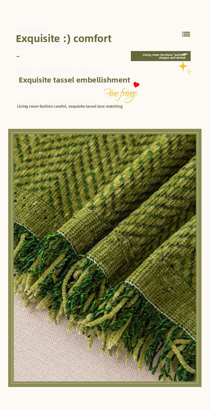 Herringbone Chenille Sofa Cover