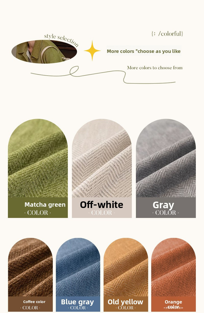 Herringbone Chenille Sofa Cover