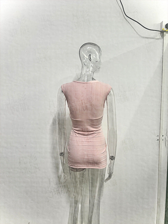 Women's Slim-Fit Bandage Party Dress