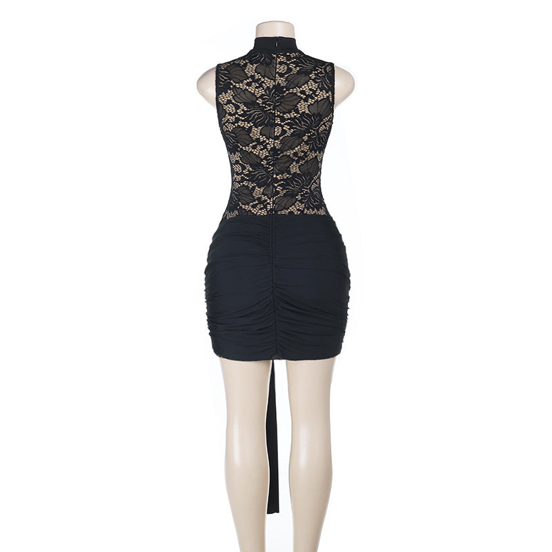 Women's Lace Bodycon Mini Dress