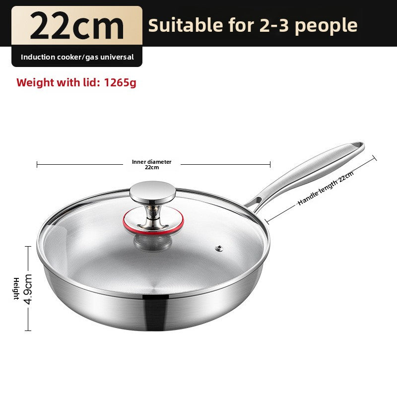 Titanium-Infused Non-Stick Frying Pan