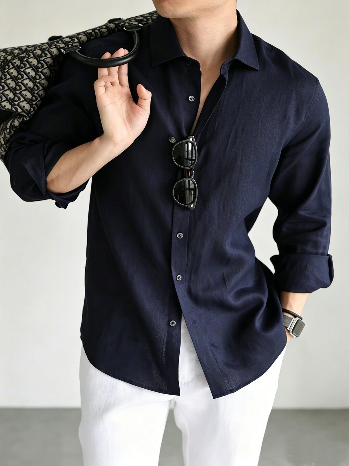 Men's Italian Linen Shirt