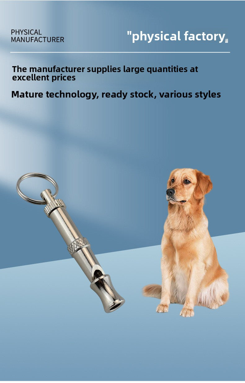 Metal Ultrasonic Dog Training Whistle