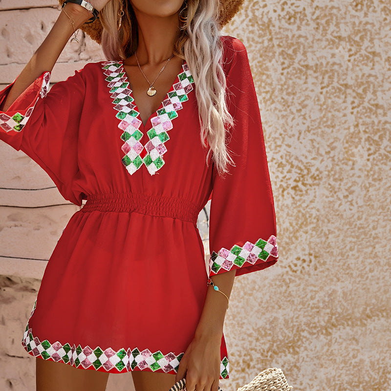 Women's Sun Protection Beach Dress