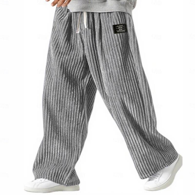 Men's Corduroy Drawstring Pants