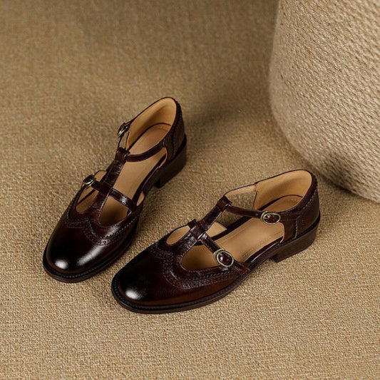 Women's Retro Mary Jane Loafers