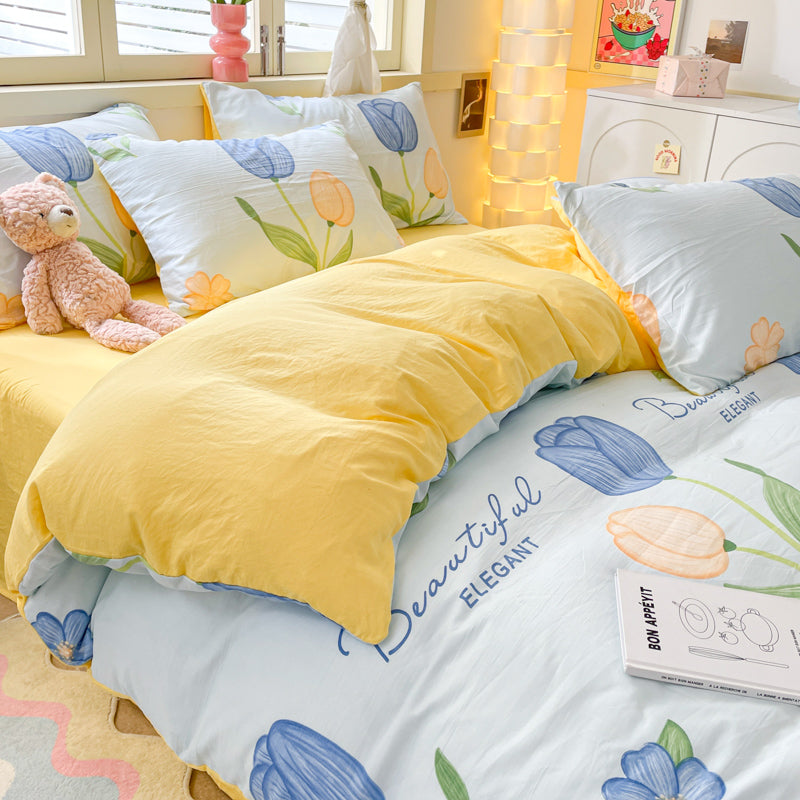 Washed Cloud Cotton Duvet Cover