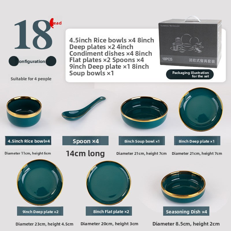 Nordic Ceramic Dinnerware