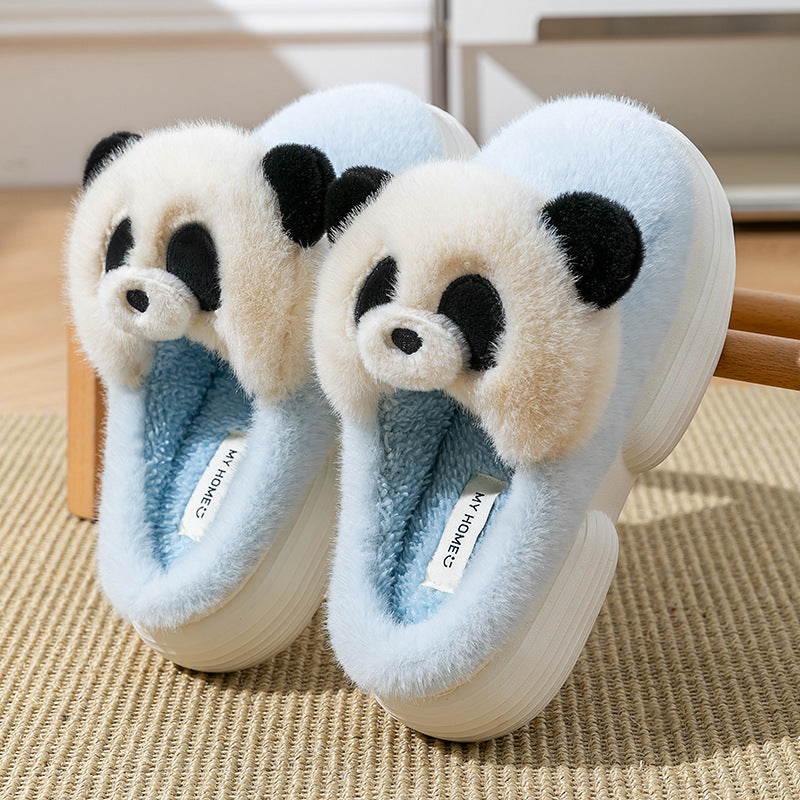 Cartoon Plush House Slippers