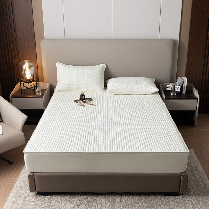 Six-Sided Waterproof Fitted Mattress Cover