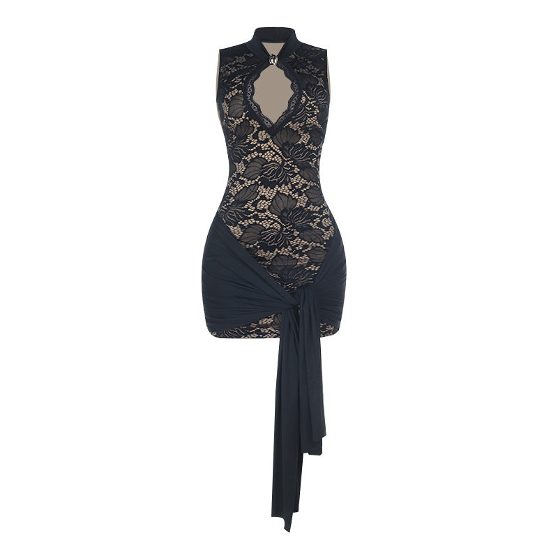 Women's Lace Bodycon Mini Dress