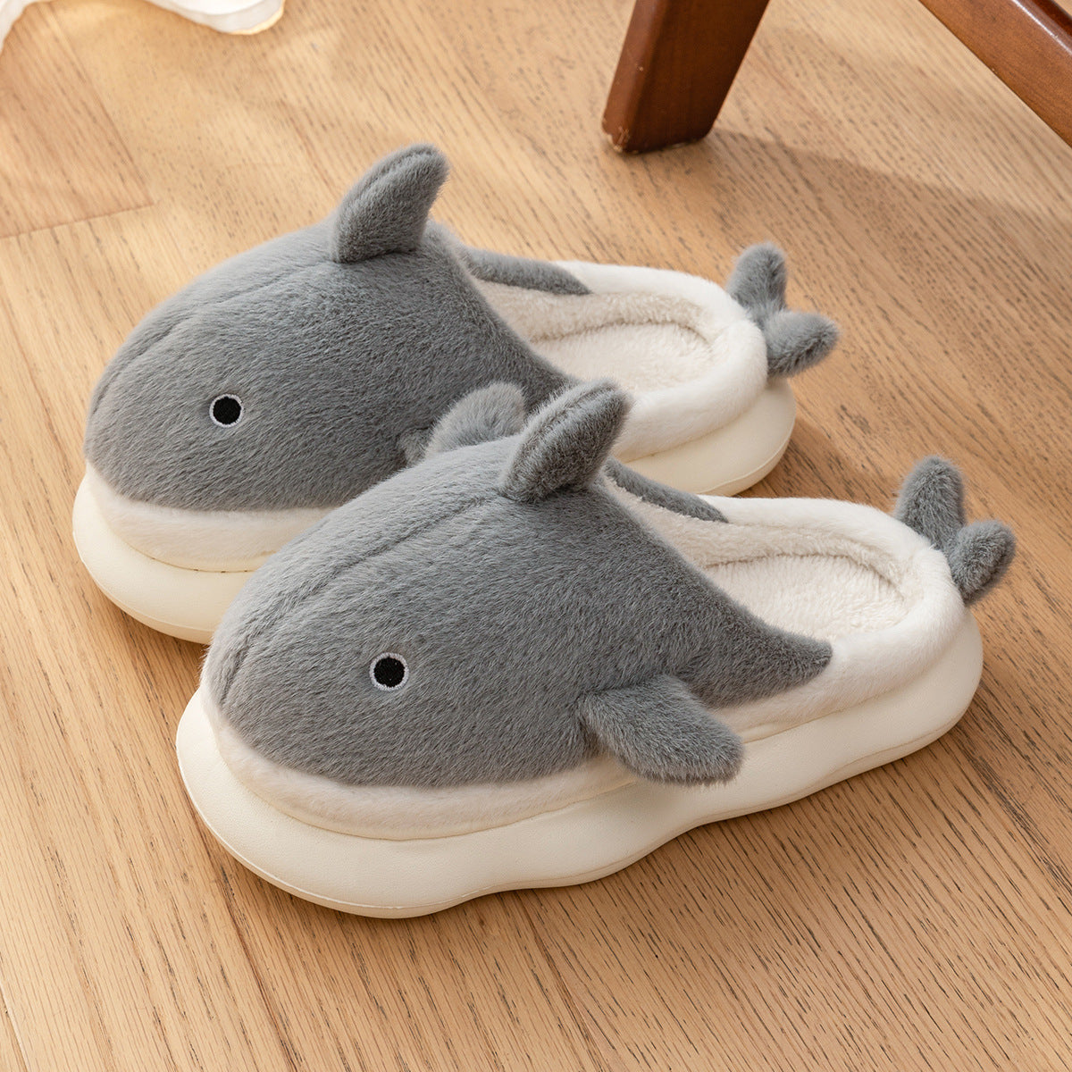 Cartoon Plush House Slippers