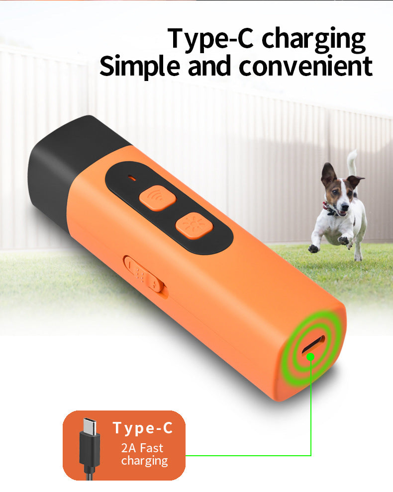 Handheld Ultrasonic Dog Repellent Device