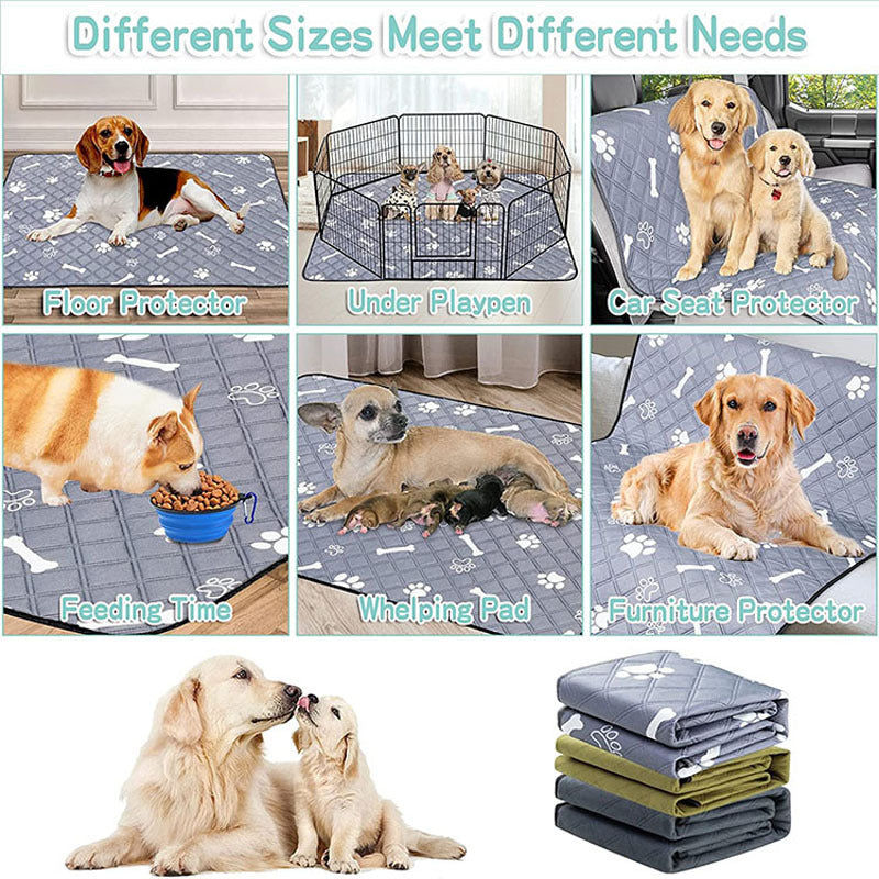 Absorbent Non-Slip Pet Mat