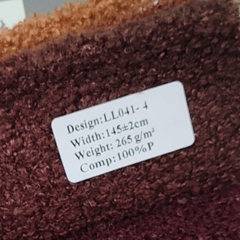 Round Teddy Velvet Pet Bed