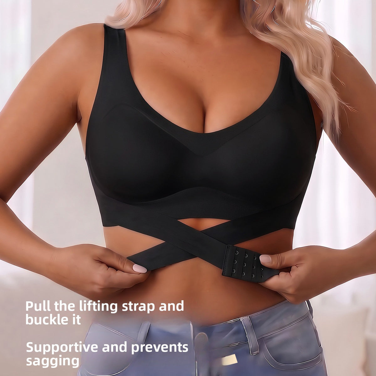 Fixed Cup High Impact Sports Bra