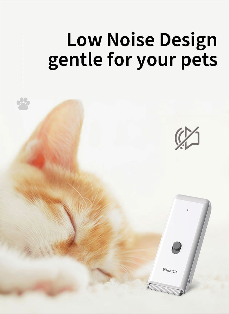 Rechargeable Waterproof Pet Hair Trimmer