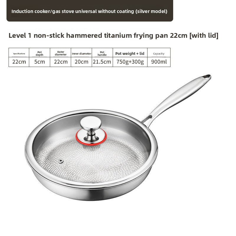Titanium-Infused Non-Stick Frying Pan