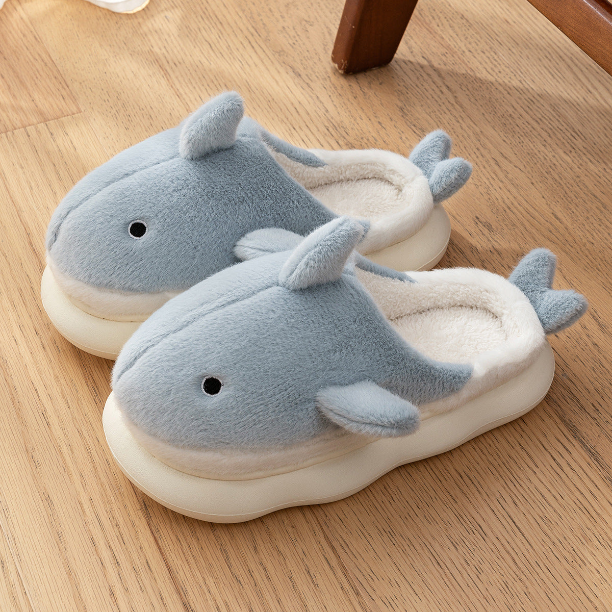 Cartoon Plush House Slippers