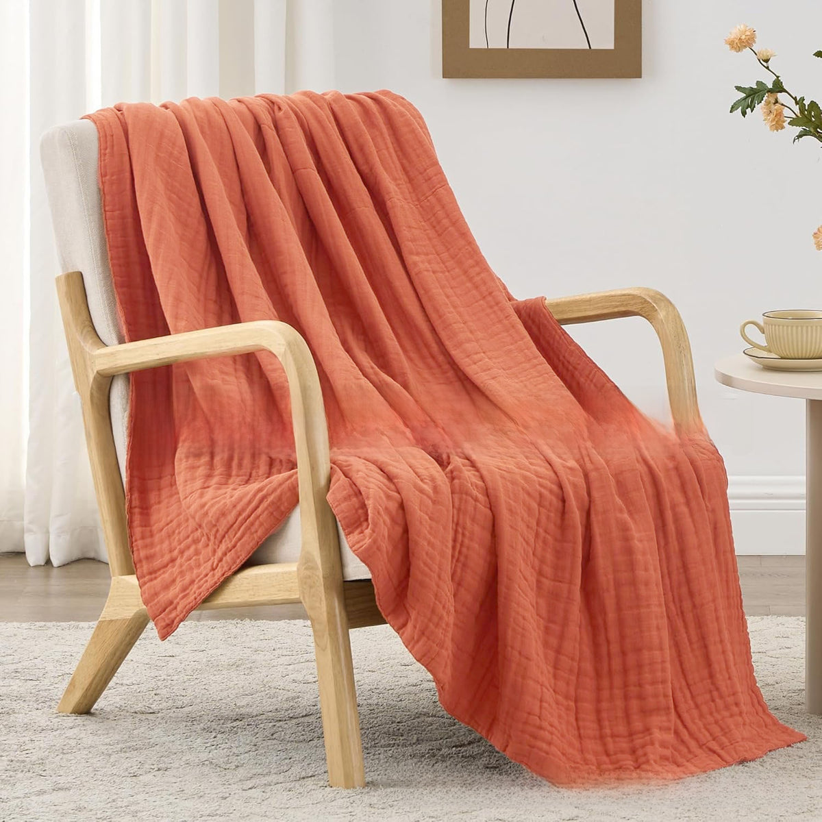 6-Layer Cotton Gauze Cooling Blanket