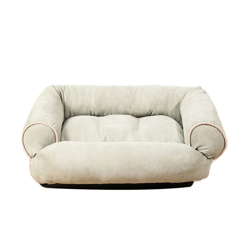 Deerskin Velvet Pet Dog Sofa Bed