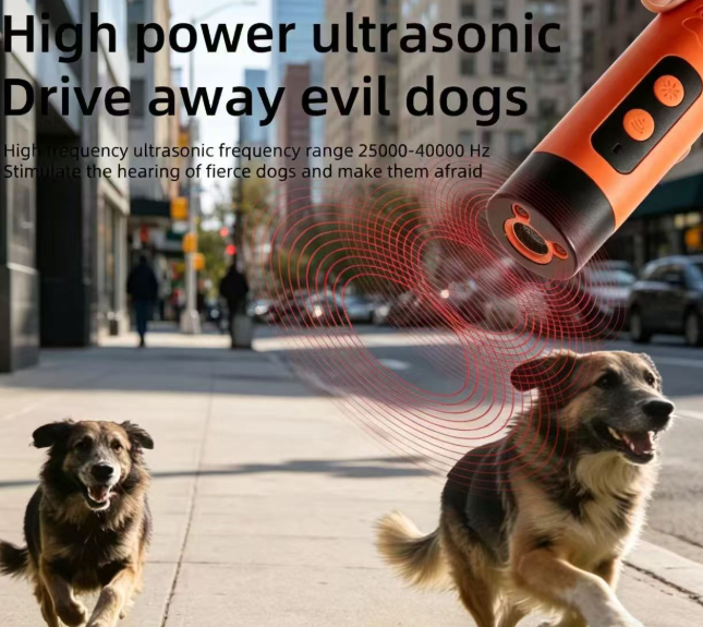 Handheld Ultrasonic Dog Repellent Device