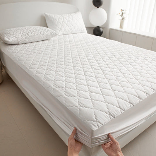 Waterproof Quilted Mattress Cover with Cotton Lining