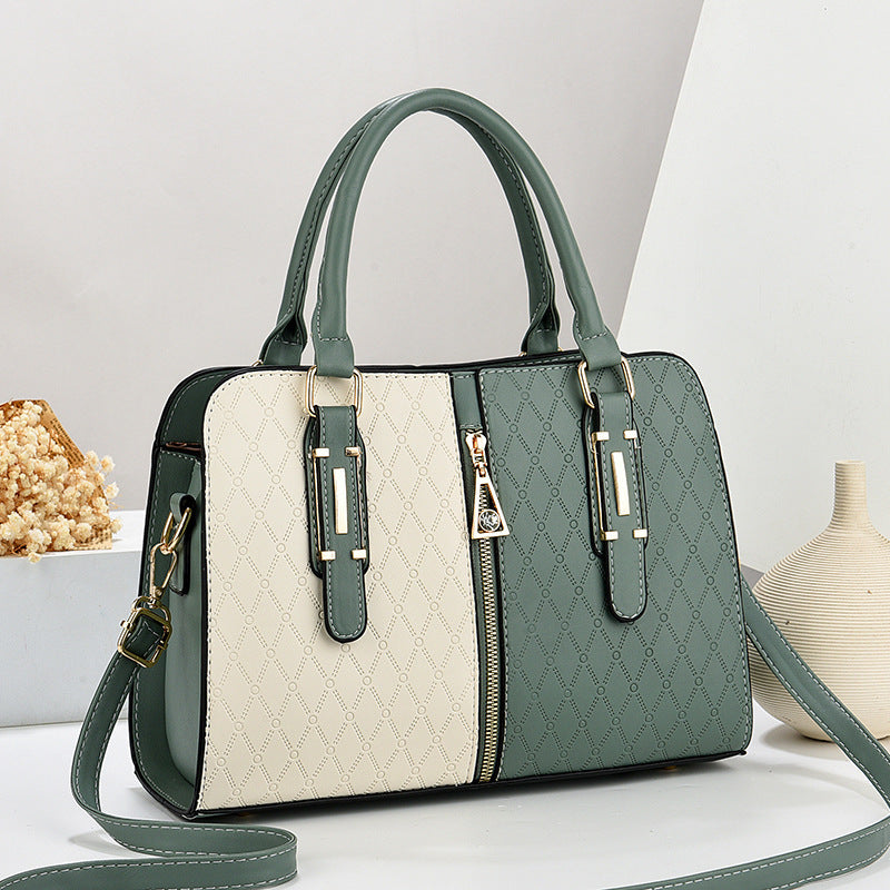 Diamond Embossed Handbag