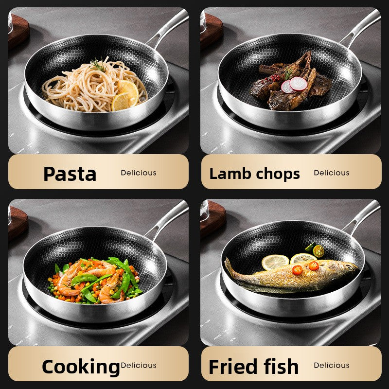 Titanium-Infused Non-Stick Frying Pan