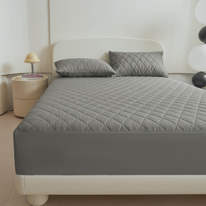Waterproof Quilted Mattress Cover with Cotton Lining