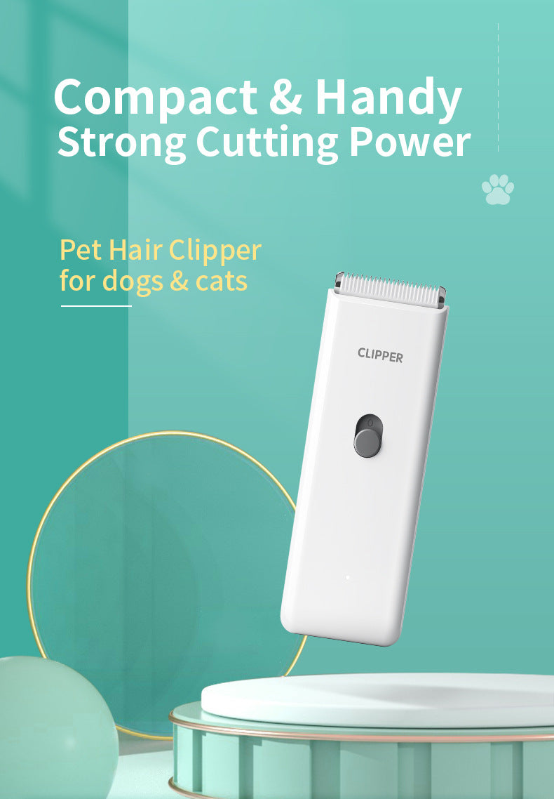 Rechargeable Waterproof Pet Hair Trimmer