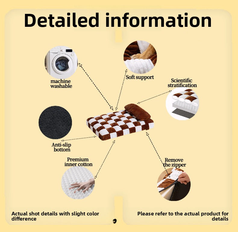 Orthopedic Pet Bed Cushion