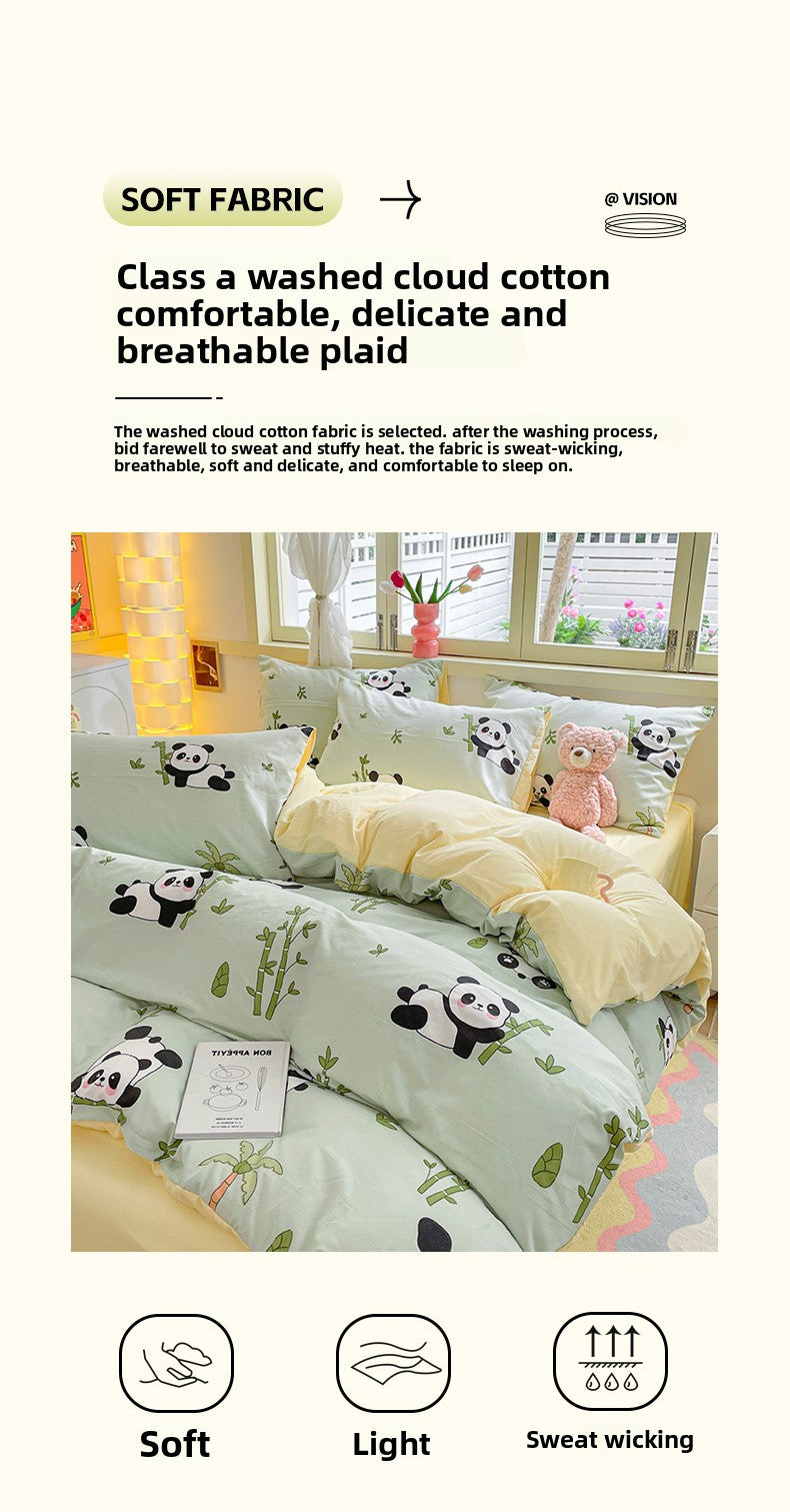 Washed Cloud Cotton Duvet Cover
