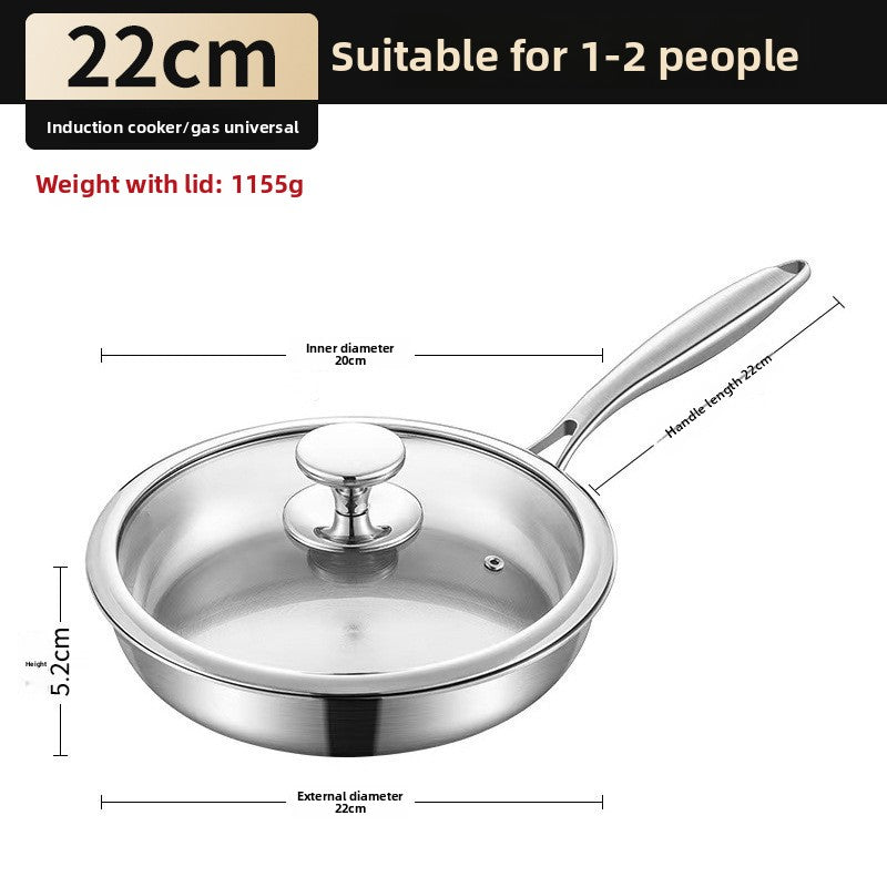 Titanium-Infused Non-Stick Frying Pan