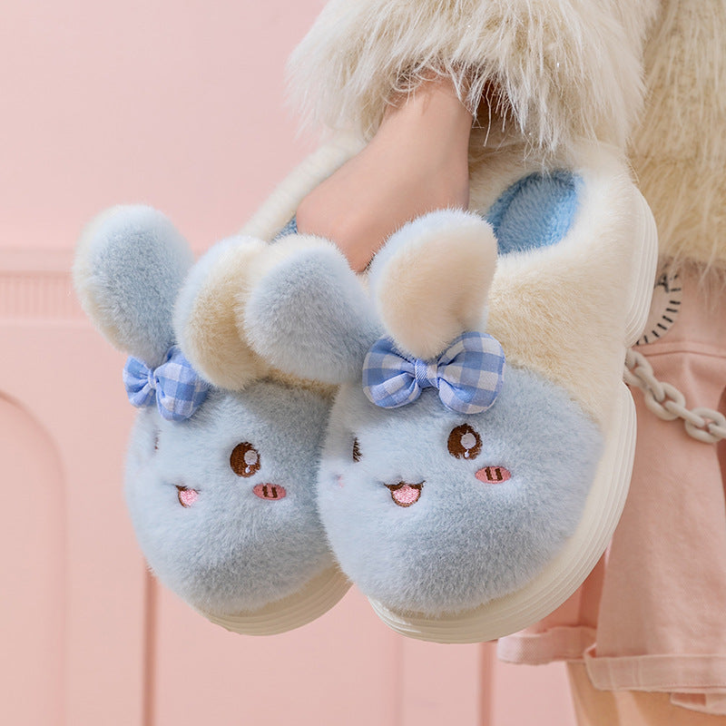 Cartoon Plush House Slippers