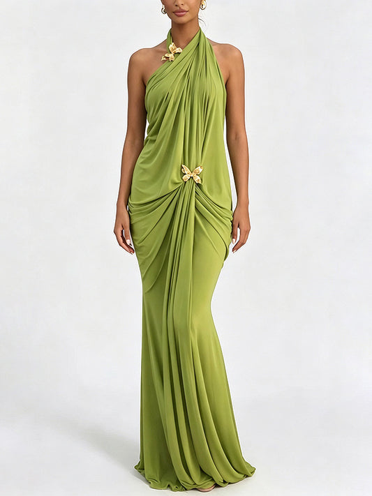 Women's Off-Shoulder Butterfly Bodycon Dress